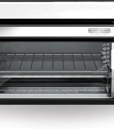 Spacemaker Undercounter Toaster Oven – Black & Stainless Steel