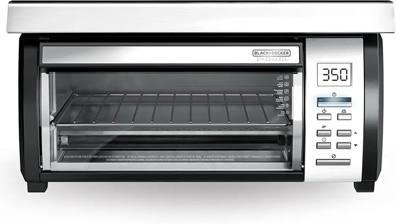 Spacemaker Undercounter Toaster Oven – Black & Stainless Steel