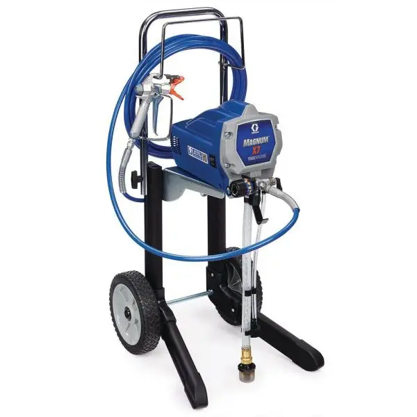 Stand-Mounted Airless Paint Sprayer – High-Volume, Professional Finishing System