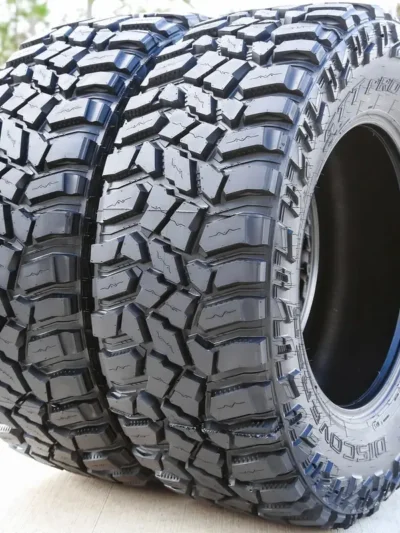 STT Pro LT35X12.50R20 Off-Road Tires – Dual-Package, 121Q E-Rated, 10-Ply MT Tires
