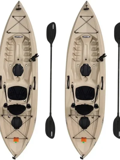 Tandem Fishing Kayak Set – Includes 2 Paddles