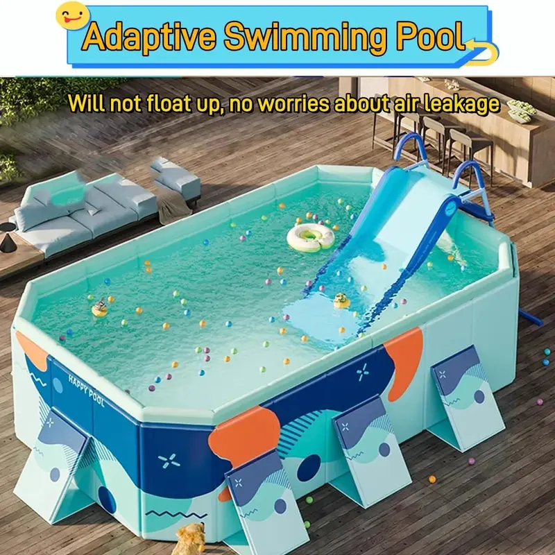 Universal Inflatable Pool Slide for Backyard Play – Summer Water Fun for Kids and Adults - Image 4