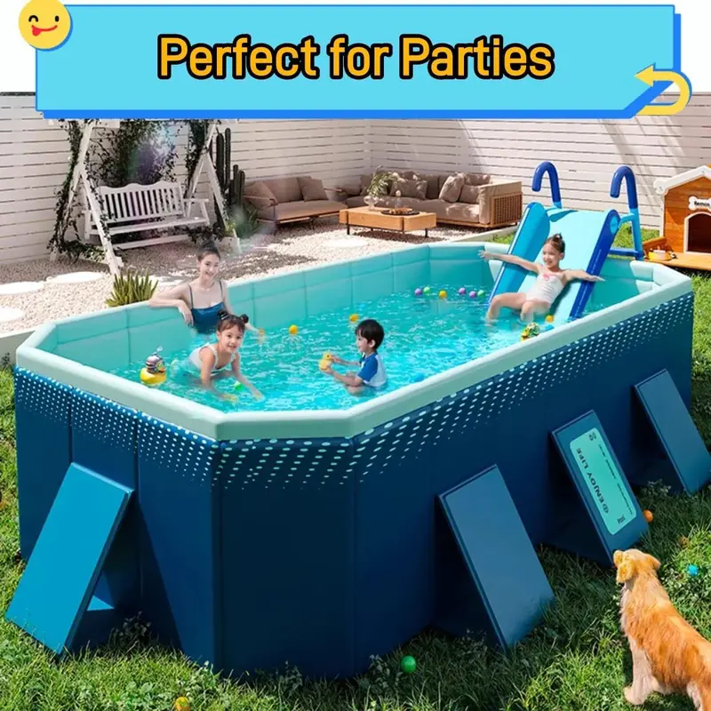 Universal Inflatable Pool Slide for Backyard Play – Summer Water Fun for Kids and Adults - Image 6