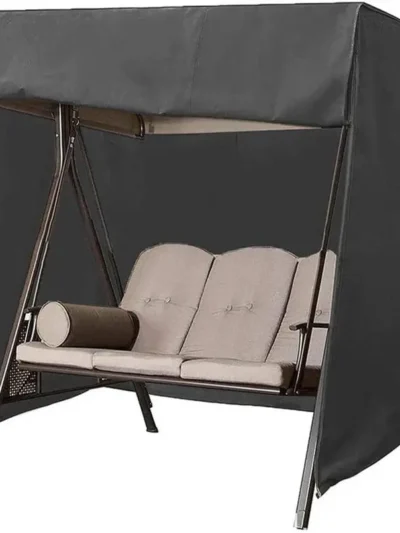 Waterproof & Windproof 3-Person Hammock Swing Cover – 210D Oxford Fabric Protection