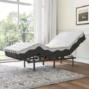 Wireless Adjustable Twin Bed Frame — Zero Gravity Positioning, Memory Presets, Quiet Dual Motors for Reading, TV, or Pain Relief